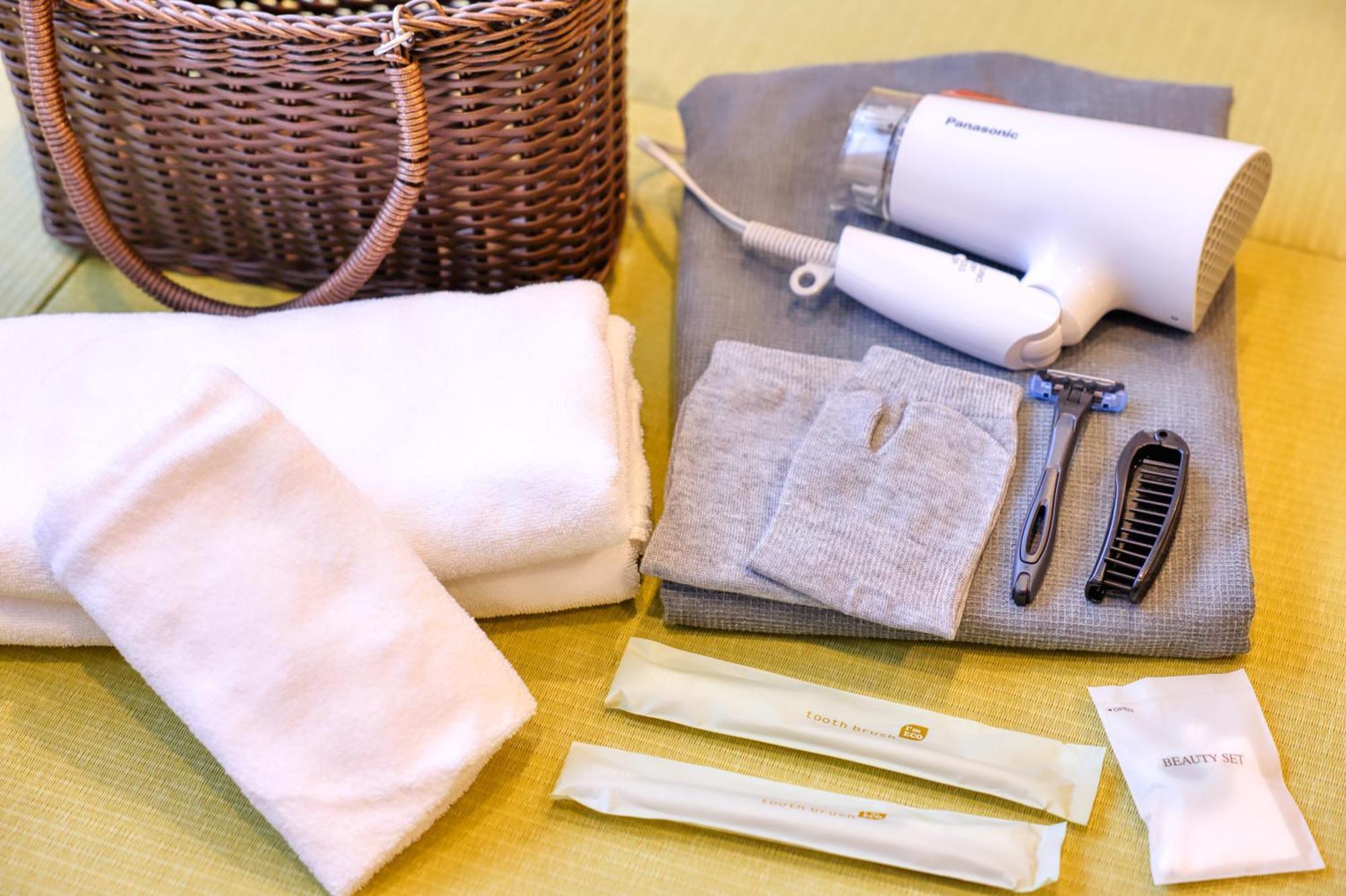 ريوكان مياما أوان تاكاياما المظهر الخارجي الصورة A typical amenity kit